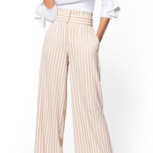 NY & Co high waist palazzo pants